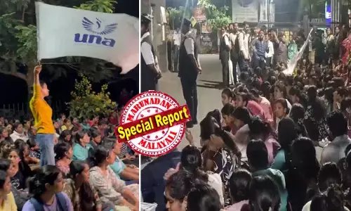 ഹോസ്റ്റലിലെ നഴ്‌സുമാരെ ഗൂണ്ടകളെ വിട്ടുഭീഷണിപ്പെടുത്തി ആശുപത്രിയില്‍ എത്തിക്കുന്നു; ഷിഫ്റ്റ് കഴിഞ്ഞിട്ടും ഡ്യൂട്ടിയില്‍ തുടരാന്‍ നിര്‍ബ്ബന്ധിക്കുന്നു; പൊലീസ് കേസ് ഭീതി: ആസ്റ്റര്‍ മെഡ്സിറ്റിയില്‍ നഴ്സുമാരുടെ വന്‍ പ്രതിഷേധം; ഏത് കൊമ്പനെയും നേരിടുമെന്ന് ജാസ്മിന്‍ ഷാ; വെള്ളക്കോട്ടുകളെ വിറപ്പിക്കാന്‍ നോക്കേണ്ടെന്ന് യുഎന്‍എ