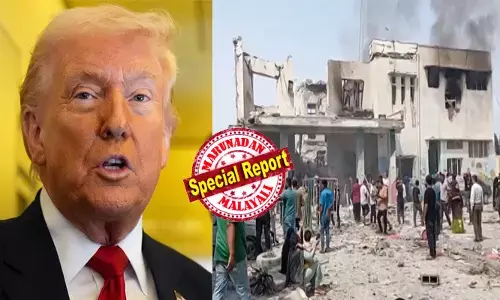 ഞങ്ങളല്ല, അത് ഇറാന്‍ തന്നെ ചെയ്തതാണ്! പിഞ്ചുകുഞ്ഞുങ്ങള്‍ മരിച്ചുവീണ മിനാബ് ആക്രമണത്തില്‍ മലക്കം മറിഞ്ഞ് ട്രംപ്; സ്വന്തം ആയുധത്തിന് ലക്ഷ്യമില്ലാത്തതാണ് ദുരന്തത്തിന് കാരണമെന്ന് പരിഹാസം; ബുര്‍ഖ ധരിച്ച് ജീവിക്കുന്നതിനേക്കാള്‍ നല്ലത് മരിക്കുന്നതെന്ന് എരിതീയില്‍ എണ്ണയൊഴിച്ച് യുഎസ് നേതാവ്!