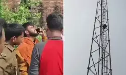 ആണ്‍സുഹൃത്ത് പോലിസ് കസ്റ്റഡിയില്‍; വിട്ടയക്കണമെന്ന് ആവശ്യപ്പെട്ട് മൊബൈല്‍ ടവറില്‍ കയറി ആത്മഹത്യാ ഭീഷണി മുഴക്കി യുവതി: താഴെയിറങ്ങിയത് യുവാവിനെ സ്ഥലത്തെത്തിച്ചതിന് ശേഷം