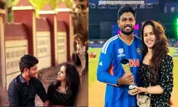 എന്റെ നല്ല വശങ്ങളും മോശം വശങ്ങളും നീ കണ്ടു, അതെല്ലാം കണ്ടിട്ടും നീ എനിക്ക് കരുത്തായി കൂടെ നിന്നു; എന്റെ പ്രിയപ്പെട്ട പൊണ്ടാട്ടിക്ക് ഒത്തിരി നന്ദി! നിന്നെ കണ്ടുമുട്ടിയ അന്ന് മുതല്, എന്റെ ജീവിതത്തിന്റെ ഈ നിമിഷം വരെ: ഭാര്യ ചാരുലതയ്ക്ക് ഹൃദയം തൊടുന്ന കുറിപ്പുമായി സഞ്ജു സാംസണ് എന്റെ നല്ല വശങ്ങളും മോശം വശങ്ങളും നീ കണ്ടു, അതെല്ലാം കണ്ടിട്ടും നീ എനിക്ക് കരുത്തായി കൂടെ നിന്നു; എന്റെ പ്രിയപ്പെട്ട പൊണ്ടാട്ടിക്ക് ഒത്തിരി നന്ദി! നിന്നെ കണ്ടുമുട്ടിയ അന്ന് മുതല്, എന്റെ ജീവിതത്തിന്റെ ഈ നിമിഷം വരെ: ഭാര്യ ചാരുലതയ്ക്ക് ഹൃദയം തൊടുന്ന കുറിപ്പുമായി സഞ്ജു സാംസണ്