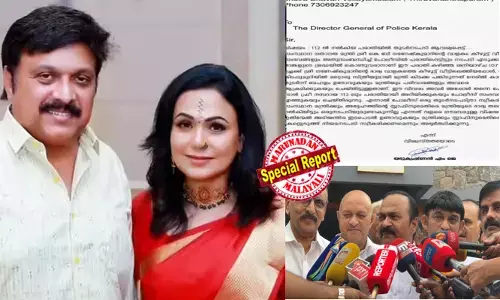 മന്ത്രി മറ്റൊരു സ്ത്രീയുമായി കിടപ്പറ പങ്കിട്ടു, സ്റ്റാഫിനൊപ്പം ചേര്‍ന്ന് ഭാര്യ ബിന്ദു മേനോനെ ആക്രമിച്ചു; ഗണേഷ് കുമാറിനെതിരെ ഡിജിപിക്ക് കെ എസ് യുവിന്റെ പരാതി; ഭാര്യയുടെ വെളിപ്പെടുത്തലില്‍ കുടുങ്ങി മന്ത്രി; മന്ത്രിപത്‌നിക്ക് പോലും നീതിയില്ലേ എന്ന് സതീശന്‍; മുഖ്യമന്ത്രിയുടെ പി ആര്‍ കപ്പ് ഇപ്പോഴും കയ്യില്‍ ഇല്ലേ എന്നും പരിഹാസം