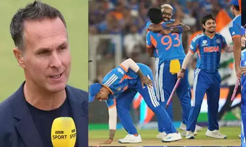 സ്വിംഗോ സ്പിന്നോ ലഭിക്കാത്ത പിച്ച്;  ബാറ്റിങ്ങിന് മാത്രം അനുകൂലം;  ഇത് ന്യായമല്ലെന്ന് മൈക്കല്‍ വോണ്‍; ലോകകപ്പ് ഫൈനലില്‍ അഹമ്മദബാദിലെ പിച്ചിനെതിരെ വിമര്‍ശനം