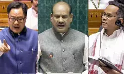 ഗൊഗോയ് അണ്‍പാര്‍ലമെന്ററിയായ വാക്ക് പ്രയോഗിച്ചു എന്ന് കിരണ്‍ റിജിജു;  പ്രതിപക്ഷത്തെ ഏറ്റവും കൂടുതല്‍ തടസ്സപ്പെടുത്തിയ പാര്‍ലമെന്ററികാര്യമന്ത്രിയെന്ന് തിരിച്ചടിച്ച് മറുപടി;  ലോക്സഭാ സ്പീക്കറിനെതിരായ പ്രമേയത്തില്‍ ഭരണ-പ്രതിപക്ഷ വാക്‌പോര്