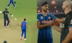 കലാശപ്പോരിനിടെ വലിച്ചെറിഞ്ഞ ആ പന്തു കൊണ്ടത് മിച്ചലിന്റെ കാലില്‍; കളിക്കളത്തിലെ ചൂടന്‍ പെരുമാറ്റത്തിന് അര്‍ഷ്ദീപിന് തിരിച്ചടി; ന്യൂസിലന്‍ഡ് താരത്തോട് മാപ്പ് പറഞ്ഞിട്ടും ഇന്ത്യന്‍ താരത്തിന് വന്‍ തുക പിഴ ചുമത്തി ഐസിസി