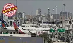 ദുബായ് വിമാനത്താവളത്തിന നേരേ ഇറാന്റെ ചാവേര്‍ ഡ്രോണാക്രമണം; ഇന്ത്യക്കാരനടക്കം നാലുപേര്‍ക്ക് പരുക്ക്; യാത്രക്കാരെ ഷെല്‍ട്ടറുകളിലേക്ക് മാറ്റി; തിരിച്ചടിച്ച് യുഎസും ഇസ്രയേലും; ഹോര്‍മുസ് കടലിടുക്കില്‍ 16 ഇറാനിയന്‍ കപ്പലുകളെ മുക്കി യുഎസ്; ഇറാന് പിന്തുണയുമായി പുടിന്‍ വരുമോ? ഈദിന് മുന്നേ വെടിനിര്‍ത്തലിന് നീക്കം; സമാധാന ചര്‍ച്ചകളുമായി ഗള്‍ഫ് ഭരണാധികാരികള്‍