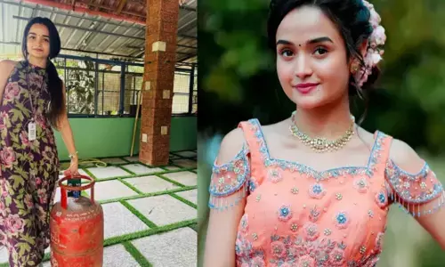 അത് എത്ര മാരകമാണെന്നറിയാൻ മുറ്റത്ത് തന്നെ വീഴണമെന്നില്ല; കൈയ്യിൽ ഗ്യാസ് സിലിണ്ടറുമായി നടി മീനാക്ഷി അനൂപ്; അഭിപ്രായങ്ങൾ കൊണ്ട് നിറഞ്ഞ് കമന്റ് ബോക്സ്