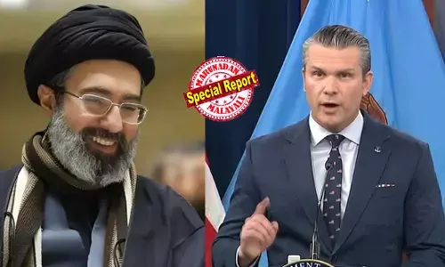 മൊജ്തബ ഖമേനിക്ക് ഗുരുതര പരുക്ക്; തിരിച്ചറിയാന്‍ പോലും ആവാത്ത രൂപമാറ്റമെന്ന് അമേരിക്ക; ഇറാന്റെ പക്കല്‍ ക്യാമറകള്‍ ഉണ്ടായിട്ടും രേഖാമൂലമുള്ള പ്രസ്താവന മാത്രം പുറത്തുവിട്ടത് എന്തുകൊണ്ട്? അദ്ദേഹം ഭയന്നിരിക്കുന്നുവെന്നും ഒളിവിലെന്നും പീറ്റ് ഹെഗ്‌സെത്ത്; ഒരു കാല്‍ നഷ്ടപ്പെട്ടുവെന്നും അഭ്യൂഹം; നോട്ട് സോ സുപ്രീം ലീഡര്‍ എന്ന് വിളിച്ച് ഹെഗ്‌സെത്തിന്റെ പരിഹാസം