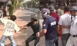 ബംഗാളിലെ രാഷ്ട്രീയപ്പോര് തെരുവിലേക്ക്; പ്രധാനമന്ത്രിയുടെ റാലിക്ക് തൊട്ടുമുമ്പ് കല്ലേറും അസഭ്യവര്‍ഷവും; കൊല്‍ക്കത്തയില്‍  തെരുവ് യുദ്ധക്കളമാക്കി തൃണമൂല്‍ - ബിജെപി പ്രവര്‍ത്തകര്‍