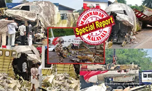 ആ എയര്‍ ഇന്ത്യ എക്‌സ്പ്രസ്സിന്റെ അവസാന ശേഷിപ്പുകള്‍ ക്രെയിന്‍ കൊണ്ട് എടുക്കുമ്പോഴും മനസ്സിനുള്ളില്‍ എന്തോ വിങ്ങല്‍; ഇതെല്ലാം ഒരുവട്ടം കൂടി കണ്ട യാത്രക്കാരന്റെ കണ്ണുകള്‍ അറിയാതെ തുളുമ്പി; കോവിഡ് ഭീതിക്കിടയില്‍ നിറയെ സ്വപ്നങ്ങളുമായി പറന്നിറങ്ങി മാഞ്ഞ് പോയവര്‍; അന്ന് രാജ്യത്തെ നടുക്കിയ കരിപ്പൂരിലെ വിമാനത്തിന് ഇനി ഓങ്ങല്ലൂരിലെ ആക്രിക്കടയില്‍ വിശ്രമം