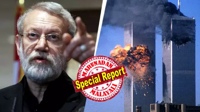 ഇറാനെ പ്രതിയാക്കാന് എപ്സ്റ്റീന് നെറ്റ്വര്ക്കിലെ ശേഷിക്കുന്ന അംഗങ്ങള് 9/11 ന് സമാനമായ ആക്രമണം ആസൂത്രണം ചെയ്യുന്നു; ഇറാന് ഭീകരതയെ ശക്തമായി എതിര്ക്കുന്നു, അമേരിക്കന് പൊതുജനങ്ങളെ ശത്രുവായി കണക്കാക്കുന്നില്ല; മുന്നറിയിപ്പുമായി അലി ലാരിജാനി ഇറാനെ പ്രതിയാക്കാന് എപ്സ്റ്റീന് നെറ്റ്വര്ക്കിലെ ശേഷിക്കുന്ന അംഗങ്ങള് 9/11 ന് സമാനമായ ആക്രമണം ആസൂത്രണം ചെയ്യുന്നു; ഇറാന് ഭീകരതയെ ശക്തമായി എതിര്ക്കുന്നു, അമേരിക്കന് പൊതുജനങ്ങളെ ശത്രുവായി കണക്കാക്കുന്നില്ല; മുന്നറിയിപ്പുമായി അലി ലാരിജാനി