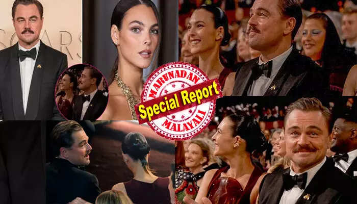 ആഹാ..ഇതാരാ ഇരിക്കണേ? ആ കട്ടിമീശക്കാരനൊപ്പം ചിരിച്ച് കളിച്ചിരിക്കുന്ന സുന്ദരി; പെട്ടെന്ന് കണ്ടാൽ വണ്ടർ വുമണിനെ പോലെയെന്ന് ചിലർ; ഓസ്കാർ നിശയിൽ ഡികാപ്രിയോയുടെ കൈപ്പിടിച്ചെത്തിയത് ആര്? 51-കാരന് 27 വയസ്സുള്ള കാമുകിയോ? സദസ്സിൽ ആകർഷിച്ച് പ്രണയജോഡികൾ; സോഷ്യൽ മീഡിയയിൽ തീപ്പാറും ചർച്ചകൾ ആഹാ..ഇതാരാ ഇരിക്കണേ? ആ കട്ടിമീശക്കാരനൊപ്പം ചിരിച്ച് കളിച്ചിരിക്കുന്ന സുന്ദരി; പെട്ടെന്ന് കണ്ടാൽ വണ്ടർ വുമണിനെ പോലെയെന്ന് ചിലർ; ഓസ്കാർ നിശയിൽ ഡികാപ്രിയോയുടെ കൈപ്പിടിച്ചെത്തിയത് ആര്? 51-കാരന് 27 വയസ്സുള്ള കാമുകിയോ? സദസ്സിൽ ആകർഷിച്ച് പ്രണയജോഡികൾ; സോഷ്യൽ മീഡിയയിൽ തീപ്പാറും ചർച്ചകൾ