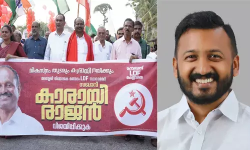 ചോദ്യങ്ങള്‍ ഇല്ല, അക്രോശങ്ങള്‍ ഇല്ല, പൊതു വിചാരണയില്ല; ഓഹ് മറന്നു, കൊലയാളി ആണെങ്കിലും കാരായി രാജന്‍ സിപിഎം ആണല്ലോ..   അപ്പോള്‍ ആ കമ്മി ഇമ്മ്യൂണിറ്റി ഉണ്ട് : തലശേരിയിലെ സിപിഎം സ്ഥാനാര്‍ഥിക്ക് എതിരെ രാഹുല്‍ മാങ്കൂട്ടത്തില്‍