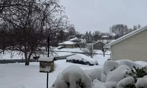 മിനസോട്ടയില്‍ കനത്ത മഞ്ഞുവീഴ്ച,തിങ്കളാഴ്ച രാത്രി വരെ അതീവ ജാഗ്രതാ നിര്‍ദ്ദേശം