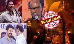 സിനിമയിലെ ഈഗോ രാഷ്ട്രീയത്തിലേക്ക്! ലിയോയിലെ വെടിയുണ്ടകൾക്ക് പിന്നാലെ രജനിയെ കൊട്ടി വിജയ്; മറുപടിയുമായി തലൈവർ എത്തിയതോടെ തമിഴകം ഇളകുന്നു; സഖ്യനീക്കങ്ങൾ പാളിയതോടെ ടിവികെ വെട്ടിലായോ?