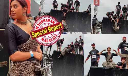 ഒരു പേടി പോലുമില്ലാതെ..ആരെയും മൈൻഡ് ചെയ്യാതെ മനസ്സിൽ ലക്ഷ്യം മാത്രം കണ്ട് ഓടി; പാതി ഓടിക്കയറിയതും രക്ഷകരെ പോലെ കരങ്ങൾ നീട്ടി ഒരുകൂട്ടം ചെറുപ്പക്കാർ; കണ്ടുനിന്നവർക്കെല്ലാം ആവേശം; സാരിയിൽ രണ്ടുംകല്പിച്ച് ബിഹാർ യുവതി; കാര്യത്തിന്റെ ഗൗരവം അറിഞ്ഞവർക്ക് ഒടുവിൽ ഞെട്ടൽ