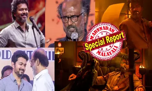 സിനിമയിലെ ഈഗോ രാഷ്ട്രീയത്തിലേക്ക്! ലിയോയിലെ വെടിയുണ്ടകൾക്ക് പിന്നാലെ രജനിയെ കൊട്ടി വിജയ്; മറുപടിയുമായി തലൈവർ എത്തിയതോടെ തമിഴകം ഇളകുന്നു; സഖ്യനീക്കങ്ങൾ പാളിയതോടെ ടിവികെ വെട്ടിലായോ?