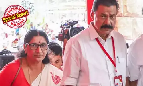 ശ്യാമളയുടെ സ്ഥാനാര്‍ത്ഥിത്വം: പാര്‍ട്ടിയിലെ എതിര്‍പ്പ് പരസ്യമായി സമ്മതിച്ച് എം.വി ഗോവിന്ദന്‍; ഭാര്യക്ക് സീറ്റ് നല്‍കിയത് ബന്ധുത്വം നോക്കിയല്ല! ശൈലജയെ ഒതുക്കേണ്ട കാര്യം സിപിഎമ്മിനില്ല; ടി.കെ ഗോവിന്ദന്റേത് സ്ത്രീവിരുദ്ധത; ഹാപ്പിനസ് ഫെസ്റ്റിവലില്‍ പത്തുപൈസയുടെ വെട്ടിപ്പ് നടത്തിയിട്ടില്ല; ആഞ്ഞടിച്ച് ഗോവിന്ദന്‍ മാസ്റ്റര്‍