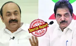 കണ്ണൂരും കോന്നിയും കീറാമുട്ടി;  കൊച്ചി, ഇടുക്കി സീറ്റുകളിലും തര്‍ക്കം;  കൊച്ചിയില്‍ മുഹമ്മദ് ഷിയാസിനായി വിഡി സതീശനും ദീപ്തി മേരി വര്‍ഗീസിനായി കെസി വേണുഗോപാലും കടുംപിടിത്തം;  കടുത്ത അതൃപ്തി അറിയിച്ച് രാഹുല്‍ ഗാന്ധി; ഖര്‍ഗെയുടെ വീട്ടില്‍ രാത്രി വൈകിയും നേതാക്കള്‍ യോഗം ചേരുന്നു