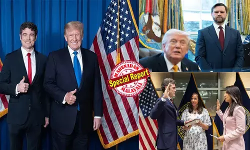 ട്രംപിന്റെ വിശ്വസ്ത കോട്ടയ്ക്കുള്ളിലെ ട്രോജന്‍ കുതിരയോ ജെ ഡി വാന്‍സ്? ചാരത്തലവന്‍ ജോ കെന്റിന്റെ രാജിക്ക് മുമ്പ് രഹസ്യ കൂടിക്കാഴ്ച; തുളസി ഗബ്ബാര്‍ഡിനെ കൂട്ടുപിടിച്ച് വാന്‍സ് പയറ്റുന്ന രാഷ്ട്രീയമെന്ത്? ട്രംപിനെ ഞെട്ടിച്ച് അമേരിക്ക ഫസ്റ്റ് അച്ചുതണ്ട്; യുദ്ധവിരുദ്ധ ചേരിയുടെ തലവനായി വാന്‍സ് മാറുന്നു; ജോ കെന്റിനെ തള്ളി വൈറ്റ് ഹൗസ്; ആഭ്യന്തര അന്വേഷണം പ്രഖ്യാപിച്ചു