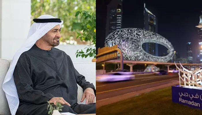 സമാധാനത്തിനായി നമുക്ക് പ്രാർത്ഥിക്കാം; എല്ലാ...വെല്ലുവിളികളെയും അതിജീവിക്കാൻ രാജ്യത്തിന് കരുത്തുണ്ട്; ചെറിയ പെരുന്നാൾ ആശംസകൾ നേർന്ന് യുഎഇ പ്രസിഡന്റ് സമാധാനത്തിനായി നമുക്ക് പ്രാർത്ഥിക്കാം; എല്ലാ...വെല്ലുവിളികളെയും അതിജീവിക്കാൻ രാജ്യത്തിന് കരുത്തുണ്ട്; ചെറിയ പെരുന്നാൾ ആശംസകൾ നേർന്ന് യുഎഇ പ്രസിഡന്റ്