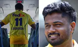 ഇതാണോ നമ്മുടെ പുതിയ നാട്, ഇനി മുതല്‍ ഇതും നമ്മുടെ നാടാണ്, മകനോട് അമ്മ; ചെന്നൈയില്‍ ബസിറങ്ങി സഞ്ജു സാംസണ്‍; വീഡിയോ ഏറ്റെടുത്ത് ആരാധകര്‍