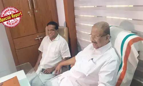 കൈപ്പത്തി ചിഹ്നത്തില്‍ മാത്രമേ വോട്ടുചെയ്യൂ എന്ന് ഒരുവിഭാഗം അണികള്‍; സ്വതന്ത്ര സ്ഥാനാര്‍ഥിയായി കൊയ്യം ജനാര്‍ദ്ദനന്റെ ഭീഷണി; തളിപ്പറമ്പില്‍ വിമതപ്പടയെ പേടിച്ച് ടി.കെ.ഗോവിന്ദന്‍ കെ.സുധാകരന്റെ വീട്ടില്‍; നടാലിലെ വീട്ടില്‍ രഹസ്യചര്‍ച്ച; സിപിഎം വിട്ട മാസ്റ്ററുടെ തന്ത്രങ്ങള്‍ പാളുമോ?