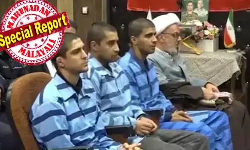 ഭരണകൂടത്തിനെതിരെ ഒരൊറ്റ അക്ഷരം മിണ്ടരുത്! ഇറാനിൽ നിന്നും പുറത്തുവരുന്നത് ആശങ്കപ്പെടുത്തുന്ന വാർത്തകൾ; രാജ്യത്തിന്റെ അഭിമാനമായ ഗുസ്തി ചാമ്പ്യനടക്കം മൂന്ന് പേരെ പരസ്യമായി തൂക്കിലേറ്റിയതായി റിപ്പോർട്ടുകൾ; വിഷയം അതീവ ഗൗരവകരമെന്ന് ഹ്യൂമൻ റൈറ്റ്സ്