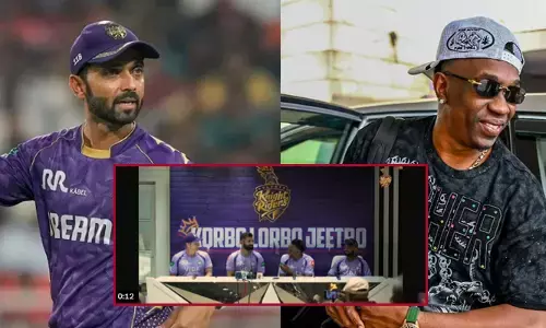 വീട്ടില്‍ രണ്ട് ചിക്‌സ് ഉണ്ട്;  ബ്രാവോയുടെ രഹസ്യം പറച്ചില്‍ പരസ്യമായി; മൈക്കുകള്‍ ഓണായിരിക്കുകയാണ്, സൂക്ഷിച്ച് സംസാരിക്കണം എന്ന് രഹാനെ;  വീഡിയോ ദൃശ്യങ്ങള്‍ സാമൂഹിക മാധ്യമങ്ങളില്‍ പ്രചരിച്ചതോടെ വിമര്‍ശനവുമായി ആരാധകര്‍