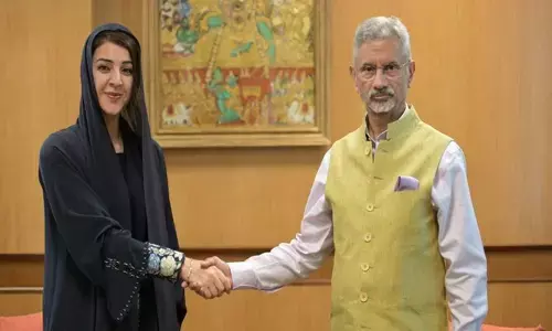 യുഎഇ മന്ത്രി ഇന്ത്യയില്‍; വിദേശകാര്യമന്ത്രിയുമായി കൂടിക്കാഴ്ച നടത്തി