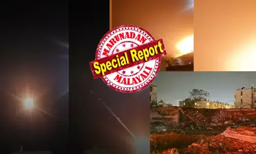 ഇസ്രായേലിനെ തീർക്കാൻ ബഹിരാകാശത്ത് നിന്ന് കൂറ്റൻ പാറകഷ്ണങ്ങൾ വന്ന് പതിക്കുന്നുവെന്നേ തോന്നുകയുള്ളൂ;15,000 അടിയിൽ നിന്ന് ആകാശം പിളർന്ന് കൊണ്ട് അഗ്നിവർഷം; കണ്ടുനിന്നവരുടെ നെഞ്ച് കലങ്ങിയ നിമിഷം; മിന്നൽ വേഗതയിൽ ഇറാന്റെ വാൾ മുന ദിമോണയെ ഒന്നടങ്കം വിറപ്പിക്കുന്ന കാഴ്ച; സർവ്വശക്തനായ അയൺ ഡോമിന് പോലും ഒന്നും ചെയ്യാൻ പറ്റാത്ത അവസ്ഥ; ഭീകര ദൃശ്യങ്ങൾ പുറത്ത്