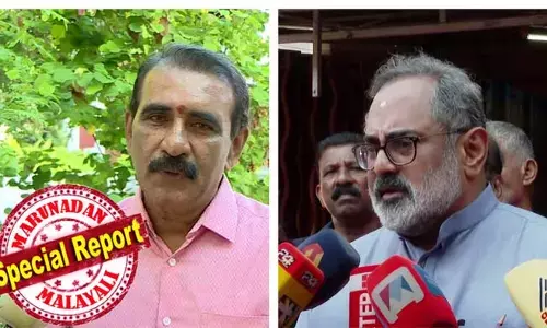 മക്കയില്‍ ഒരു ഹിന്ദു ജനപ്രതിനിധിയാകുമോ? ബി. ഗോപാലകൃഷ്ണന്റെ ചോദ്യത്തില്‍ എന്താണ് തെറ്റ്? വിശ്വാസി ആയ ഒരു എംഎല്‍എ വന്നാല്‍ എന്താണ് പ്രശ്‌നം എന്നല്ലേ ചോദിച്ചത്; കെ എം ഷാജി മതമാണ് മതമാണ് പ്രശ്‌നം എന്നു പറയുന്നതില്‍ തെറ്റില്ലേ? ഗോപാലകൃഷ്ണനെ പിന്തുണച്ചു രാജീവ് ചന്ദ്രശേഖര്‍