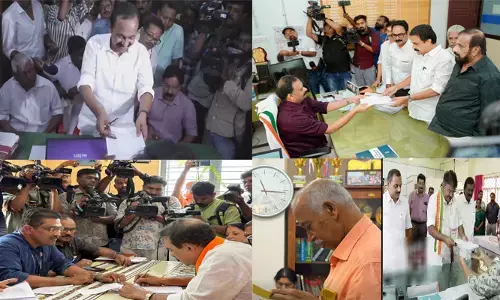 നാമ നിര്‍ദ്ദേശ പത്രികാ സമര്‍പ്പണം കഴിഞ്ഞു; ഇനി പോരാട്ടം! ആകെ ലഭിച്ചത് 1269 പത്രികകള്‍; സൂക്ഷ്മ പരിശോധന നാളെ; 26 ന് പത്രിക പിന്‍വലിക്കാനുള്ള സമയപരിധി തീരുന്നതോടെ മത്സര ചിത്രം തെളിയും; വിമതരെ ഒതുക്കാനുള്ള തത്രപ്പാടില്‍ നേതാക്കള്‍; പുനലൂരില്‍ യുഡിഎഫിന് ആശ്വാസം; കോഴിക്കോട് സ്ഥാനാര്‍ത്ഥികളില്‍ കോടീശ്വരന്‍മാര്‍ ഏറെ