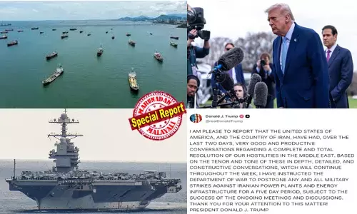 ഇറാനെ വിറപ്പിച്ച് ട്രംപിന്റെ 48 മണിക്കൂര്‍ അന്ത്യശാസനം! പിന്നാലെ അഞ്ച് ദിവസത്തെ വെടിനിര്‍ത്തല്‍ പ്രഖ്യാപിച്ച് സര്‍പ്രൈസ്; യുദ്ധം അവസാനിപ്പിക്കാന്‍ നല്ല ചര്‍ച്ചകള്‍ നടന്നെന്ന് ട്രൂത്ത് സോഷ്യലില്‍; ഇറാന്റെ ഊര്‍ജ്ജ നിലയങ്ങള്‍ക്കു നേരെയുള്ള എല്ലാ സൈനിക ആക്രമണങ്ങളും അഞ്ച് ദിവസത്തേക്ക് നിര്‍ത്തി വയ്ക്കും; ആഗോള വിപണികളില്‍ വന്‍ തിരിച്ചുവരവ്; ഇന്ധനവിലയില്‍ ഇടിവ്; പശ്ചിമേഷ്യയില്‍ ആശ്വാസം