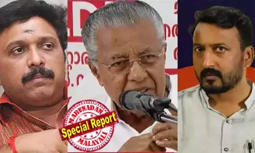 ഗണേഷ് കുമാറിന്റേത് കുടുംബമാണ്, കുടുംബത്തില്‍ ചില പ്രശ്‌നങ്ങളുണ്ടാകും; അതില്‍ എടുത്തുചാടി ഇടപെടേണ്ടതില്ല; നാടുനീളെ വ്യഭിചരിച്ചു  നടന്നവനെ പ്രതിപക്ഷ നേതാവ് ന്യായീകരിച്ചു, അവന്റേത് കുടുംബ പ്രശ്‌നമാണോ? അവളോടൊപ്പം ആരായിരുന്നു? ഡീല്‍ വിവാദം വഴിതിരിക്കാന്‍ കടുത്ത വാക്കുകളുമായി പിണറായിയുടെ കടന്നാക്രമണം