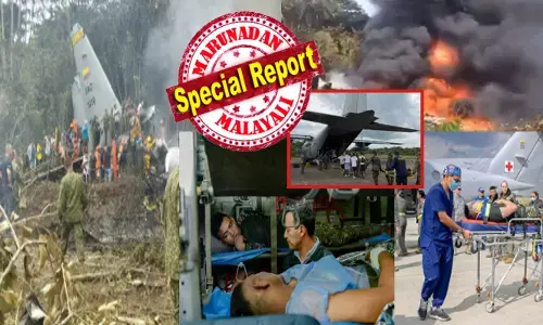 ടേക്ക് ഓഫ് ചെയ്യാനുള്ള വേഗത കൈവരിച്ച് കുതിച്ചെത്തിയ ആ ഹെർക്കുലീസ് വിമാനം; പെട്ടെന്ന് ആകാശത്ത് ഉയർന്ന് പറന്നിട്ടും അസാധാരണമായ രീതിയിൽ താഴ്ന്ന് ഒരു വട്ടം കറങ്ങി ഉഗ്ര ശബ്ദത്തിൽ നിലം പതിക്കുന്ന കാഴ്ച; നിമിഷ നേരം കൊണ്ട് സ്ഫോടക വസ്തുക്കൾ അടക്കം പൊട്ടിത്തെറിച്ച് പ്രദേശത്ത് തീഗോളം; കൊളംബിയയിലെ സൈനിക വിമാന ദുരന്തം ഞെട്ടിക്കുന്നത്; നടുക്കം മാറാതെ രാജ്യം