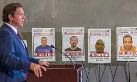 അമേരിക്കയില് കുടിയേറ്റ വിരുദ്ധ അറസ്റ്റില് ഫ്ലോറിഡ ഒന്നാമത് അമേരിക്കയില് കുടിയേറ്റ വിരുദ്ധ അറസ്റ്റില് ഫ്ലോറിഡ ഒന്നാമത്