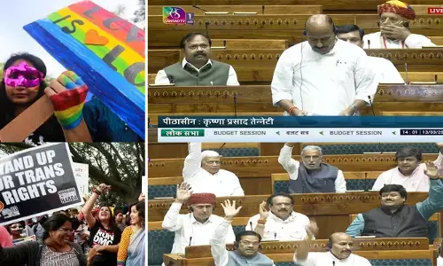 ലിംഗമാറ്റം ഇനി സ്വയം തീരുമാനിക്കാനാവില്ല; സര്‍ക്കാരിന്റെ സര്‍ട്ടിഫിക്കറ്റ് വേണം! ട്രാന്‍സ്ജെന്‍ഡര്‍ ബില്‍ ലോക്‌സഭ പാസാക്കി; ജനന സര്‍ട്ടിഫിക്കറ്റില്‍ പേര് മാറ്റാം, പക്ഷേ നിബന്ധനകള്‍ കടുപ്പം; ട്രാന്‍സ്ജെന്‍ഡര്‍ സ്വത്വം ഇനി മെഡിക്കല്‍ ബോര്‍ഡ് തീരുമാനിക്കും; സുപ്രീം കോടതി വിധിയുടെ ലംഘനമെന്ന് ആരോപിച്ച പ്രതിപക്ഷത്തിന്റെ കടുത്ത എതിര്‍പ്പ് അവഗണിച്ച് കേന്ദ്രം
