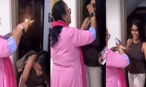 സാധാരണ ജോലി സമയം 8 മണിക്കൂർ; ഇത് ജസ്റ്റ് ഒന്ന് കൂടിപ്പോയി; പ്ലാസ്റ്റിക് സർജനായ മരുമകൾ പണിയെടുത്തത് 50 മണിക്കൂർ; ആരതി ഉഴിഞ്ഞ് സ്വീകരിച്ച് അമ്മായിയമ്മ