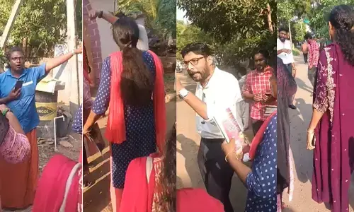 തിരുവല്ലയില്‍ മഹിളാമോര്‍ച്ച പ്രവര്‍ത്തകര്‍ക്ക് നേരെ സിപിഎം ബ്രാഞ്ച് സെക്രട്ടറിയുടെ കൊലവിളി; അനൂപ് ആന്റണിയുടെ പ്രചാരണം തടയാന്‍ ആക്രോശം