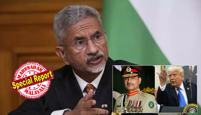 പാക്കിസ്ഥാനെപ്പോലെ ഒരു ദല്ലാള് രാജ്യമല്ല ഇന്ത്യ; 1981 മുതല് അമേരിക്ക പാക്കിസ്ഥാനെ ഇത്തരം കാര്യങ്ങള്ക്കായി ഉപയോഗിക്കുന്നു; ഒരു രാജ്യത്തിന്റെയും ഇടനിലക്കാരനായി പ്രവര്ത്തിക്കേണ്ട സാഹചര്യം ഇന്ത്യക്കില്ല; രാജ്യത്തിന്റെത് ദേശീയ താല്പ്പര്യങ്ങള് മുന്നിര്ത്തി നേരിട്ടുള്ള നയതന്ത്രബന്ധങ്ങള്; ഇന്ത്യ വെറുമൊരു കാഴ്ചക്കാരന് എന്ന കോണ്ഗ്രസിന്റെ പരിഹാസത്തിന് മറുപടിയുമായി എസ്. ജയശങ്കര് പാക്കിസ്ഥാനെപ്പോലെ ഒരു ദല്ലാള് രാജ്യമല്ല ഇന്ത്യ; 1981 മുതല് അമേരിക്ക പാക്കിസ്ഥാനെ ഇത്തരം കാര്യങ്ങള്ക്കായി ഉപയോഗിക്കുന്നു; ഒരു രാജ്യത്തിന്റെയും ഇടനിലക്കാരനായി പ്രവര്ത്തിക്കേണ്ട സാഹചര്യം ഇന്ത്യക്കില്ല; രാജ്യത്തിന്റെത് ദേശീയ താല്പ്പര്യങ്ങള് മുന്നിര്ത്തി നേരിട്ടുള്ള നയതന്ത്രബന്ധങ്ങള്; ഇന്ത്യ വെറുമൊരു കാഴ്ചക്കാരന് എന്ന കോണ്ഗ്രസിന്റെ പരിഹാസത്തിന് മറുപടിയുമായി എസ്. ജയശങ്കര്