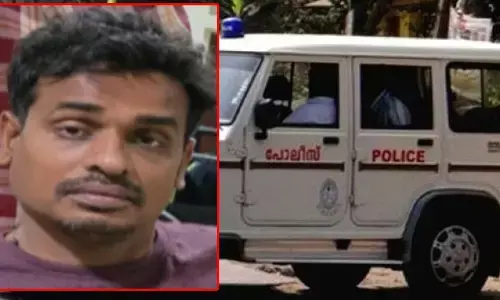 സിഐയെ ഗ്ലാസ് കഷ്ണം കൊണ്ട് കുത്തിപ്പരിക്കേൽപ്പിച്ചു; ഒളിവിൽ പോകുന്നതിനിടെ ഓട്ടോ കാശിനെ ചൊല്ലി തർക്കം; മതിൽ ചാടി രക്ഷപ്പെടാൻ ശ്രമിച്ചപ്പോൾ 2 കാലും ഒടിഞ്ഞു; പ്രതി പിടിയിൽ