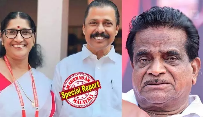 പി കെ ശ്യാമളയുടെ സ്ഥാനാര്ത്ഥിത്വത്തില് എം വി ഗോവിന്ദനോട് ഇടഞ്ഞു നില്ക്കുന്നത് കണ്ണൂരിലെ ഒന്പതിലേറെ മുതിര്ന്ന നേതാക്കള്; പാര്ട്ടി സെക്രട്ടറി സ്ഥാനാര്ഥിത്വം ഏകപക്ഷീയമായി അടിച്ചേല്പ്പിച്ചെന്ന് പൊതുവികാരം; തെരഞ്ഞെടുപ്പ് കഴിഞ്ഞാല് പാര്ട്ടിക്കുള്ളിലെ വിഭാഗീയത മൂര്ച്ഛിക്കും പി കെ ശ്യാമളയുടെ സ്ഥാനാര്ത്ഥിത്വത്തില് എം വി ഗോവിന്ദനോട് ഇടഞ്ഞു നില്ക്കുന്നത് കണ്ണൂരിലെ ഒന്പതിലേറെ മുതിര്ന്ന നേതാക്കള്; പാര്ട്ടി സെക്രട്ടറി സ്ഥാനാര്ഥിത്വം ഏകപക്ഷീയമായി അടിച്ചേല്പ്പിച്ചെന്ന് പൊതുവികാരം; തെരഞ്ഞെടുപ്പ് കഴിഞ്ഞാല് പാര്ട്ടിക്കുള്ളിലെ വിഭാഗീയത മൂര്ച്ഛിക്കും