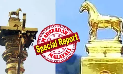 ഭക്തരില്‍ നിന്ന് ലഭിച്ച 412 ഗ്രാം സ്വര്‍ണ്ണം മുഴുവന്‍ ഉപയോഗിച്ച് വാജിവാഹനവും അഷ്ടദിക് പാലകറും ഉണ്ടാക്കി; ശബരിമലക്കേസുകളില്‍ നിര്‍ണ്ണായക നീക്കം; കൊടിമര നിര്‍മ്മാണത്തില്‍ അഴിമതിയില്ലെന്ന് വിജിലന്‍സ്; സ്വര്‍ണ്ണക്കൊള്ളക്കേസ് കുറ്റപത്രം തിരഞ്ഞെടുപ്പിന് ശേഷം