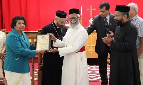 ഡാലസ് കേരള എക്യൂമെനിക്കല്‍ ക്രിസ്ത്യന്‍ ഫെല്ലോഷിപ്പ് വിമണ്‍സ് വേള്‍ഡ് ഡേ ഓഫ് പ്രയര്‍: സ്ഥാപക നേതാക്കളെ ആദരിച്ചു