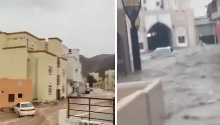 പല വീടുകളിലും കറണ്ട് പോലുമില്ലാത്ത അവസ്ഥ; മിന്നൽ പ്രളയത്തിൽ വണ്ടികൾ അടക്കം കുടുങ്ങി; ഒമാനിൽ ശക്തമായ മഴ തുടരുന്നു; പൊതുജനങ്ങൾക്ക് ജാഗ്രത നിർദ്ദേശം നൽകി അധികൃതർ പല വീടുകളിലും കറണ്ട് പോലുമില്ലാത്ത അവസ്ഥ; മിന്നൽ പ്രളയത്തിൽ വണ്ടികൾ അടക്കം കുടുങ്ങി; ഒമാനിൽ ശക്തമായ മഴ തുടരുന്നു; പൊതുജനങ്ങൾക്ക് ജാഗ്രത നിർദ്ദേശം നൽകി അധികൃതർ