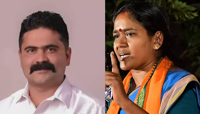 പാലക്കാട് മണ്ഡലത്തില് ഒരു മാങ്കൂട്ടത്തിലല്ല പല മാങ്കൂട്ടങ്ങള് ഉണ്ടെന്നതിന്റെ തെളിവാണിത്; പ്രശോഭിനെതിരെ കേസെടുത്ത് അറസ്റ്റ് ചെയ്യണമെന്ന് ശോഭ സുരേന്ദ്രന് പാലക്കാട് മണ്ഡലത്തില് ഒരു മാങ്കൂട്ടത്തിലല്ല പല മാങ്കൂട്ടങ്ങള് ഉണ്ടെന്നതിന്റെ തെളിവാണിത്; പ്രശോഭിനെതിരെ കേസെടുത്ത് അറസ്റ്റ് ചെയ്യണമെന്ന് ശോഭ സുരേന്ദ്രന്