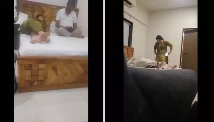 ഔദ്യോഗിക വസതിയിലെ കിടപ്പുമുറിയില് ട്രാന്സ് സ്ത്രീയോടൊപ്പം; എന്സിപി മന്ത്രിയുടെ വീഡിയോ പുറത്തുവന്നതോടെ വിമര്ശനം; രാജി ആവശ്യപ്പെട്ട് മഹാ വികാസ് അഘാഡി ഔദ്യോഗിക വസതിയിലെ കിടപ്പുമുറിയില് ട്രാന്സ് സ്ത്രീയോടൊപ്പം; എന്സിപി മന്ത്രിയുടെ വീഡിയോ പുറത്തുവന്നതോടെ വിമര്ശനം; രാജി ആവശ്യപ്പെട്ട് മഹാ വികാസ് അഘാഡി