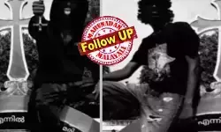 ശവക്കല്ലറയുടെ മുകളിൽ നാക്ക് നീട്ടി കുരിശ് തലകീഴായി പിടിച്ച് ഇരിപ്പ്; എല്ലാത്തിനും കൂട്ടായി കൂടെ മറ്റൊരു പയ്യനും; രാത്രിയുടെ നിശബ്ദതയിൽ പള്ളി സെമിത്തേരിയിൽ അവർ എത്തിയത് ഒരൊറ്റ ഉദ്ദേശത്തിന്; ഹാശാ ആഴ്ച വരാനിരിക്കെ വിരുതന്മാർ എന്തിന് ഇങ്ങനെ ചെയ്തുവെന്നതിൽ കടുത്ത ദുരൂഹത; ആശങ്കയിൽ വിശ്വാസികൾ