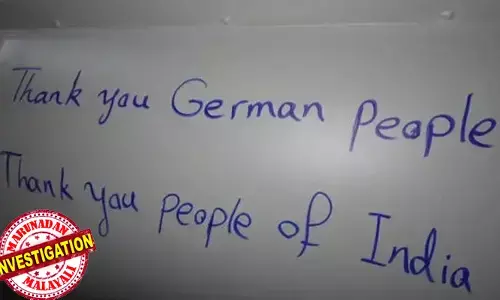 ഹോര്‍മുസ് കടലിടുക്കില്‍ ഇന്ത്യയ്ക്ക് ഇളവ്, പിന്നാലെ മിസൈലില്‍ നന്ദിയും! ഇസ്രയേലിനെതിരെ തൊടുത്തുവിട്ട ബാലിസ്റ്റിക് മിസൈലില്‍ ഇന്ത്യയിലെ ജനങ്ങള്‍ക്ക് നന്ദി എന്നെഴുതി ഇറാന്‍; ഇന്ത്യയിലെ ഇറാന്‍ കോണ്‍സുലേറ്റിന്റെ ഔദ്യോഗിക സോഷ്യല്‍ മീഡിയ പേജിലൂടെ പുറത്തുവിട്ട ചിത്രം ചര്‍ച്ചയാകുന്നു