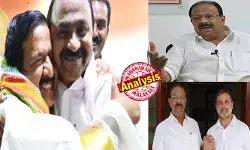 രാഹുലിനെ കണ്ടിറങ്ങിയ പാടേ മുഖ്യമന്ത്രി കസേരയില് ഇരിക്കേണ്ടത് ആ പ്രിയപ്പെട്ട നേതാവ് തന്നെയെന്ന് നിഷ്ക്കളങ്കമായ ഊന്നിപ്പറയല്; ജനം പോളിങ് ബൂത്തില് എത്തും മുമ്പേയുള്ള വെടിപൊട്ടിക്കല് നേട്ടമോ കോട്ടമോ? കെ.സുധാകരന് രാഹുലും കെ സിയും നല്കിയ ചില ഉറപ്പുകള് എന്തെല്ലാം? അച്ചടക്കത്തിന്റെ പരിധി വിടാതെ തന്നെ ആയുധത്തിന് മൂര്ച്ച കൂട്ടി മടക്കം രാഹുലിനെ കണ്ടിറങ്ങിയ പാടേ മുഖ്യമന്ത്രി കസേരയില് ഇരിക്കേണ്ടത് ആ പ്രിയപ്പെട്ട നേതാവ് തന്നെയെന്ന് നിഷ്ക്കളങ്കമായ ഊന്നിപ്പറയല്; ജനം പോളിങ് ബൂത്തില് എത്തും മുമ്പേയുള്ള വെടിപൊട്ടിക്കല് നേട്ടമോ കോട്ടമോ? കെ.സുധാകരന് രാഹുലും കെ സിയും നല്കിയ ചില ഉറപ്പുകള് എന്തെല്ലാം? അച്ചടക്കത്തിന്റെ പരിധി വിടാതെ തന്നെ ആയുധത്തിന് മൂര്ച്ച കൂട്ടി മടക്കം